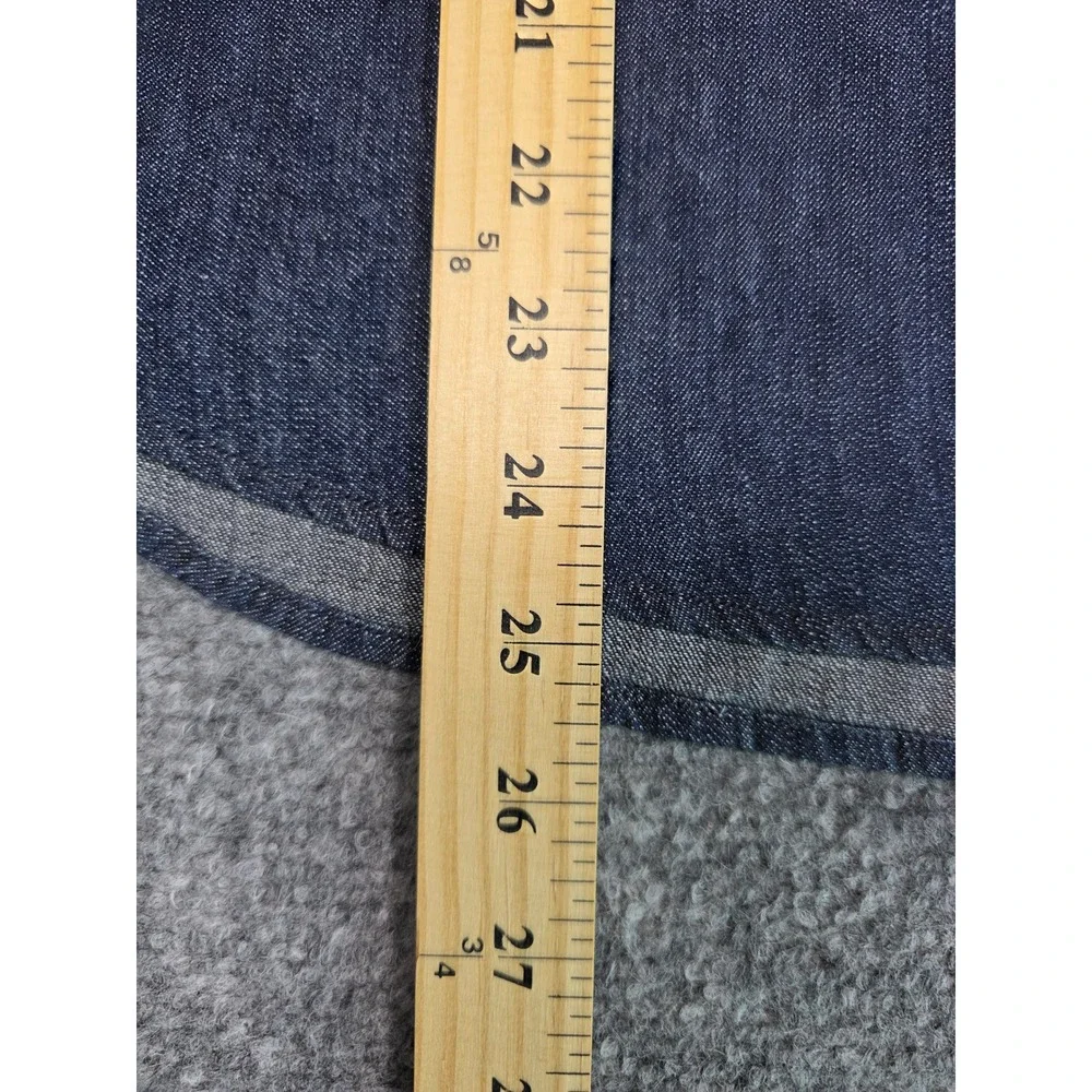 Lauren Ralph Lauren Denim Shirt Womens Medium Blue Long Sleeve Button Up Pocket - Picture 6 of 12